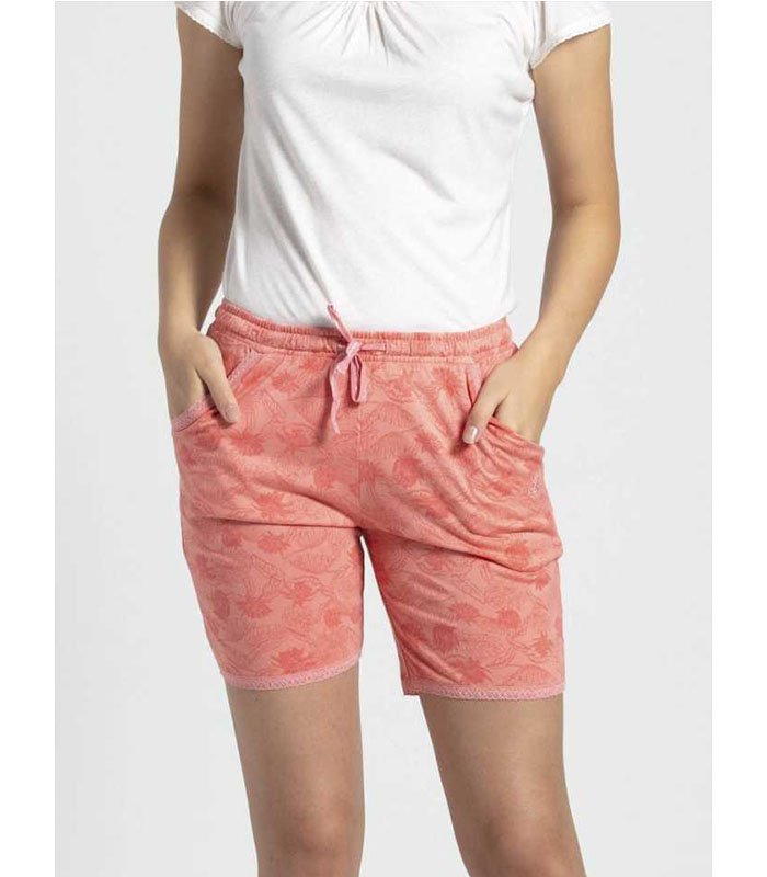 Jocky Printed Women Pink Night Shorts