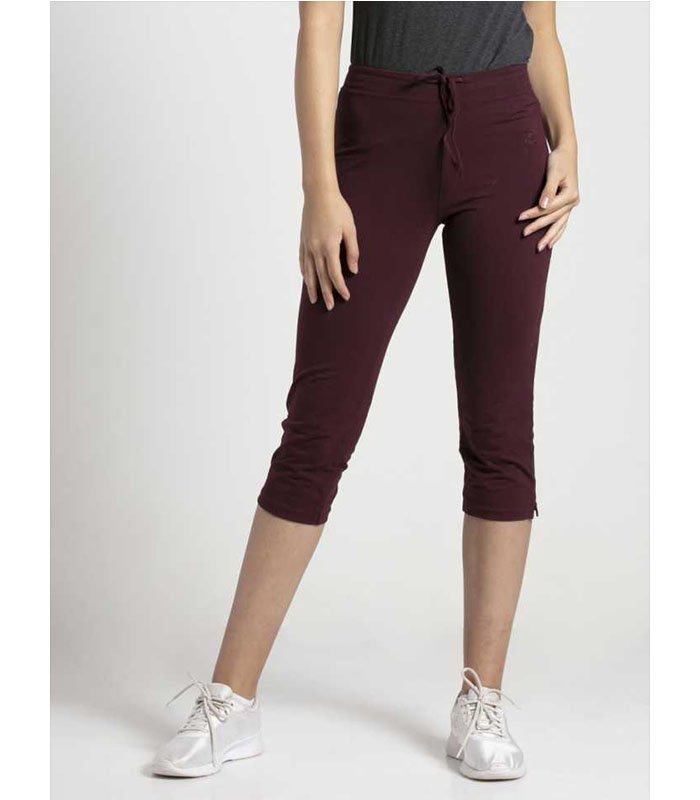 Jocky Capri Pants Women Purple Capri