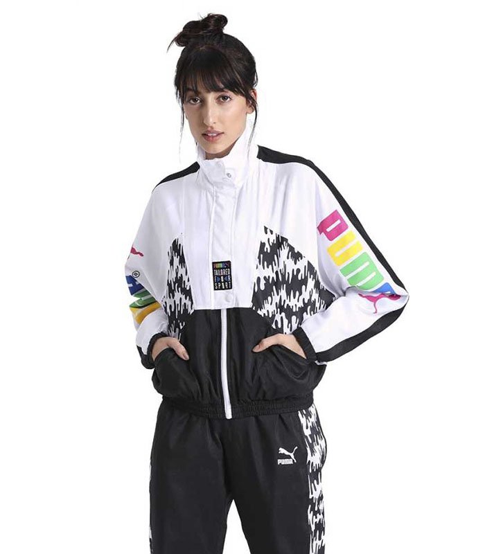 PUMA Full Sleeve Printed Women Jacket
