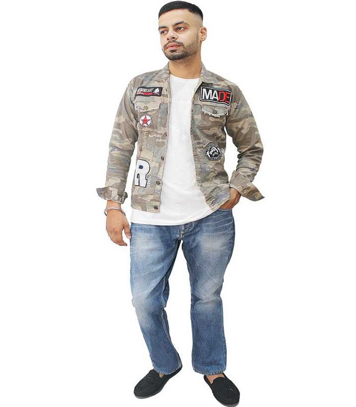 Matelco Full Sleeve Printed Men Casual Jacket - Image 4