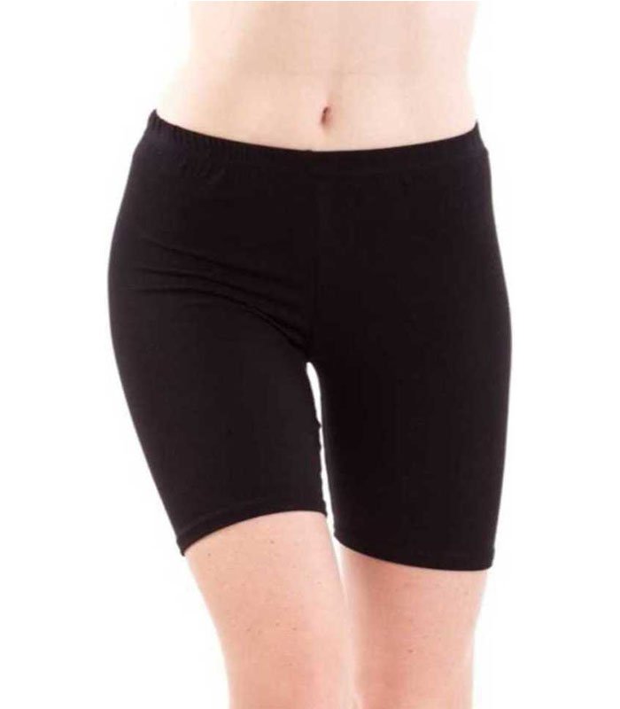 MRs Solid Women Black Cycling Shorts
