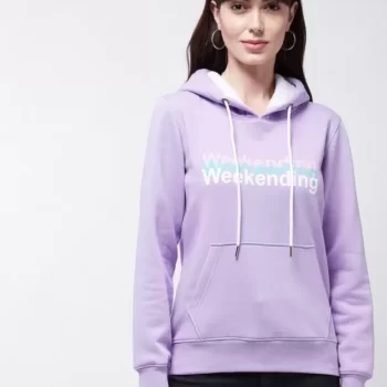 ODEVE Full Sleeve Printed Women Sweatshirt