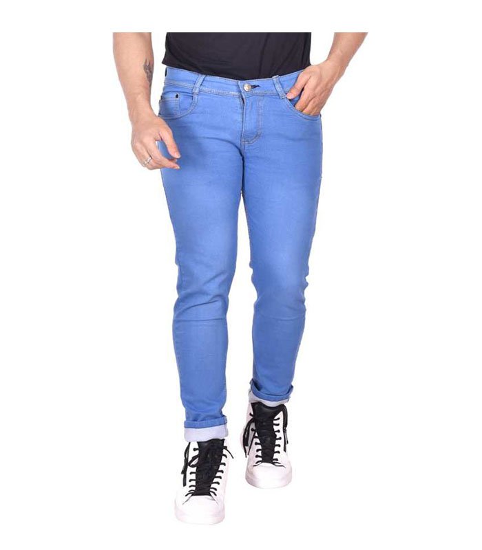 Lzard Regular Men Blue Jeans