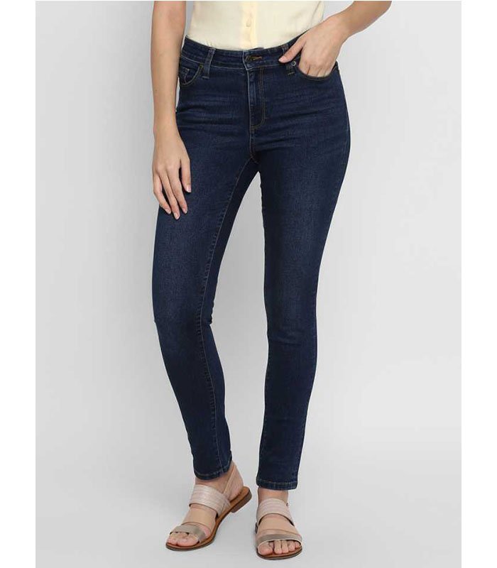 Red Tape Skinny Women Dark Blue Jeans