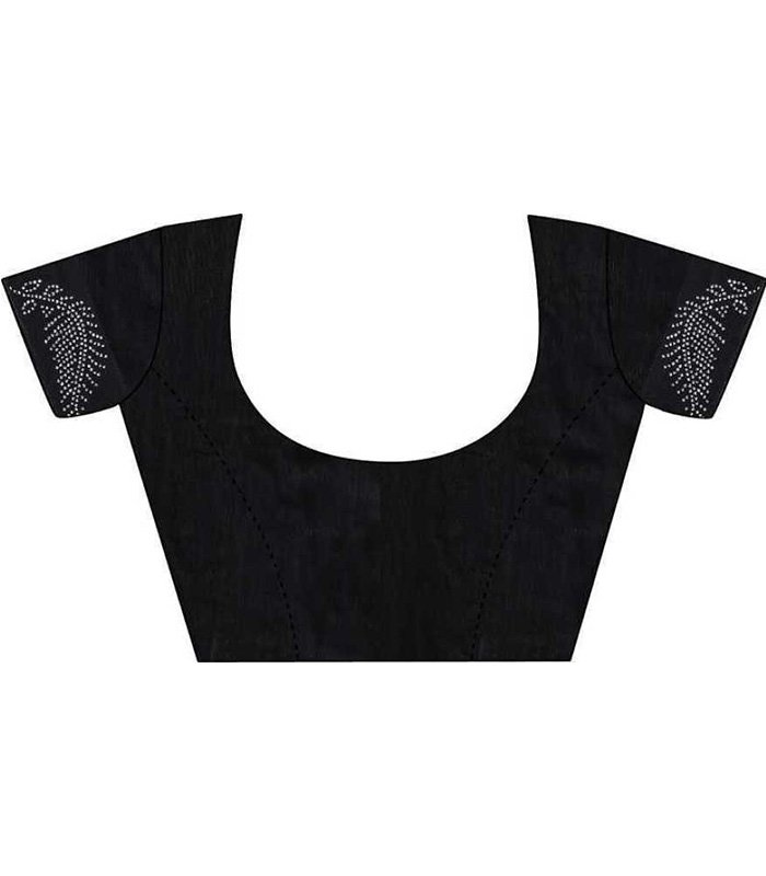 Embellished, Woven, Self Design Fashion Lycra Blend Saree (Pink) - Image 3